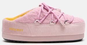 Moon Boot x Guest In Residence EVX Rose Pink Knit Mules Womens US 9.5 / 10